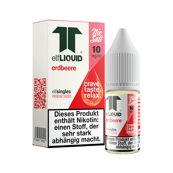 Elf-Liquid - Erdbeere - Nikotinsalz Liquid 10mg Elf-Liquid - Erdbeere - Nikotinsalz Liquid 10mg