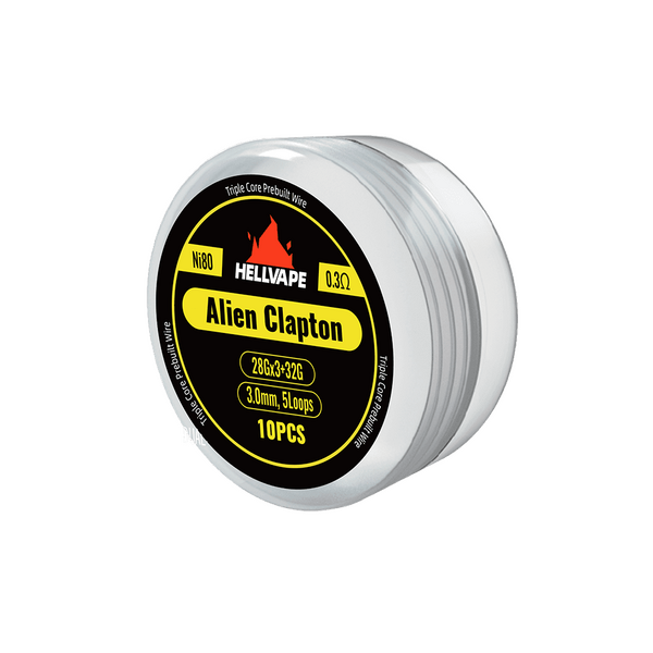 Hellvape Alien Clapton Coil 0,3 Ohm Ni80 32G