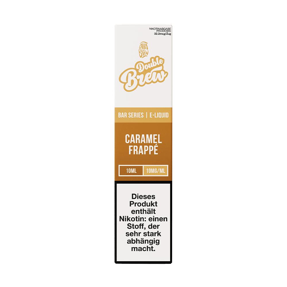 Double Brew Nikotinsalz - Caramel Frappe - 10ml Liquid 20mg  C