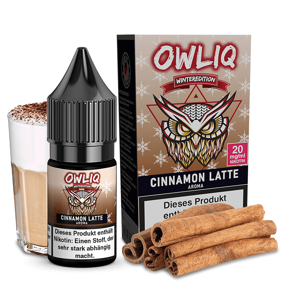 OWLIQ Nikotinsalz Weihnachtsedition - Cinnamon Latte - 20mg