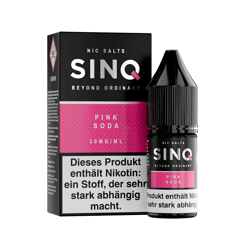 SINQ Nikotinsalz - Pink Soda - 10ml Liquid 10mg  C