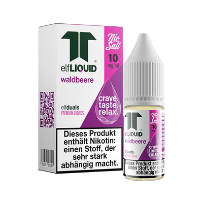 Elf-Liquid - Waldbeere - Nikotinsalz Liquid 10mg Elf-Liquid - Waldbeere - Nikotinsalz Liquid 10mg
