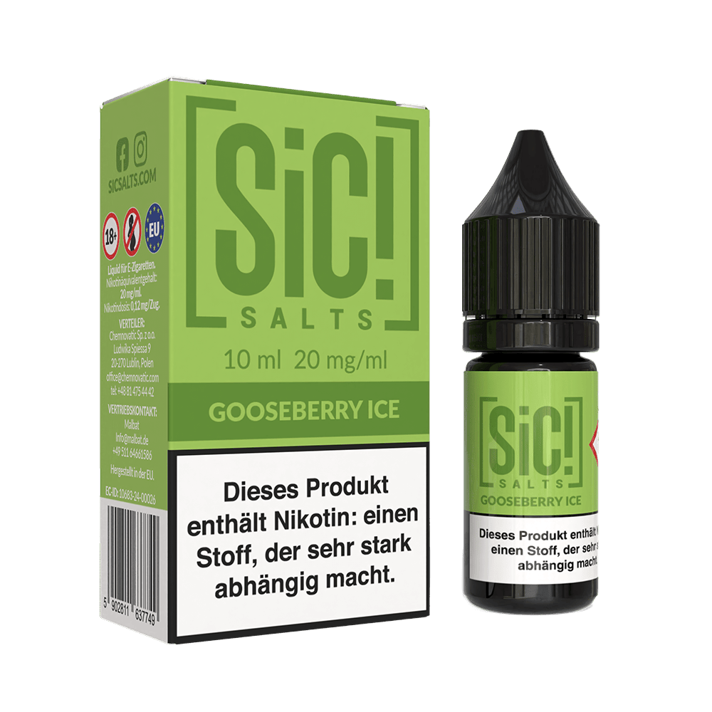 SIC Nikotinsalz Liquid  - Gooseberry Ice - 20mg