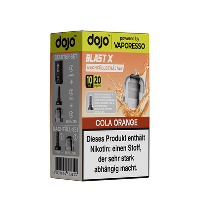 Vaporesso DOJO Blast X Cola Orange Pod 20mg 10ml