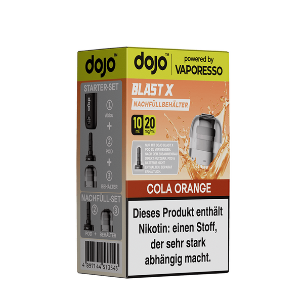 Vaporesso DOJO Blast X Cola Orange Pod 20mg 10ml