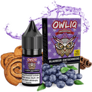 Liquid Blaubeer Zimtschnecke - OWLIQ Nikotinsalz 10mg
