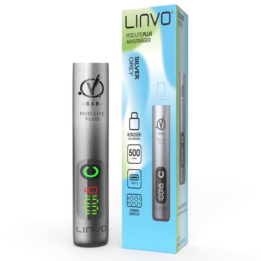 Linvo Pod Lite Plus Gerät Grau