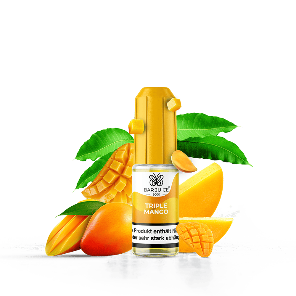 Bar Juice 5000 Nikotinsalz - Triple Mango - Liquid 20mg 10ml  C
