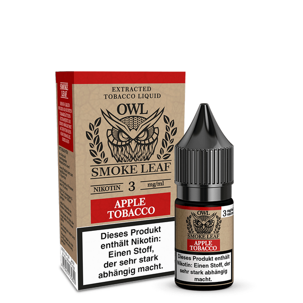 OWL Smoke Leaf Apple Tobacco Liquid 3mg OWL Smoke Leaf Apple Tobacco Liquid 3mg