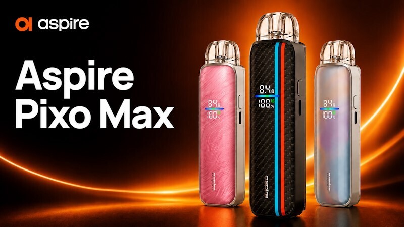 Aspire Pixo Max Kit – Pod-System in mehreren Farben