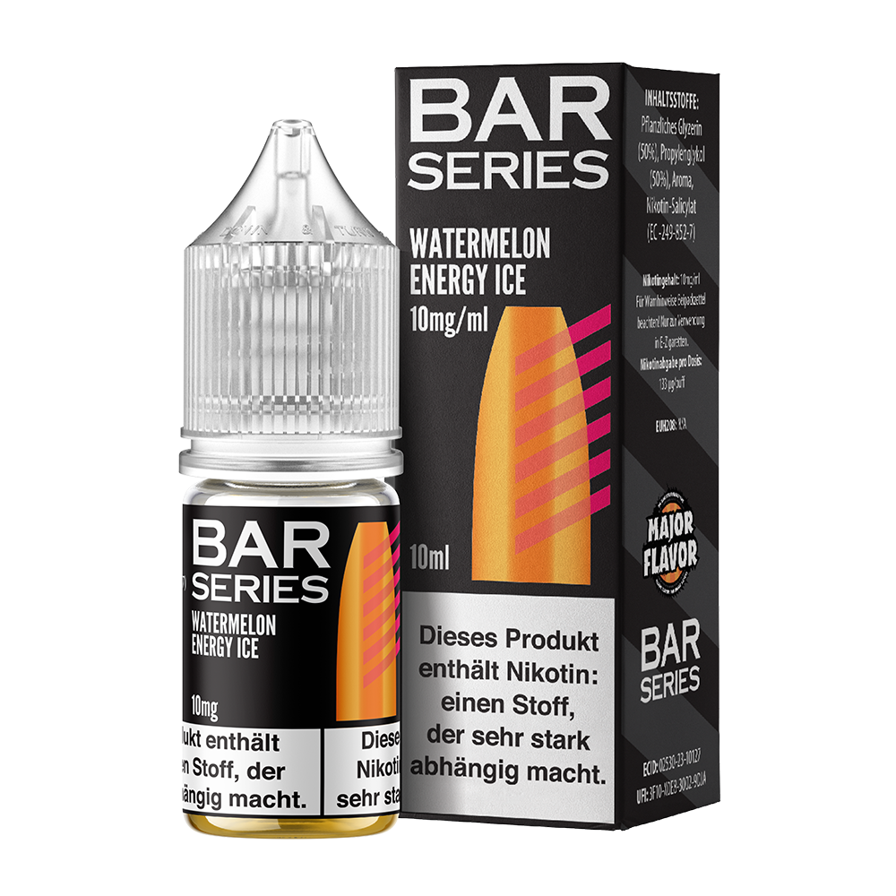 Liquid Watermelon Energy Ice - Bar Series Nikotinsalz 10mg Liquid Watermelon Energy Ice - Bar Series Nikotinsalz 10mg