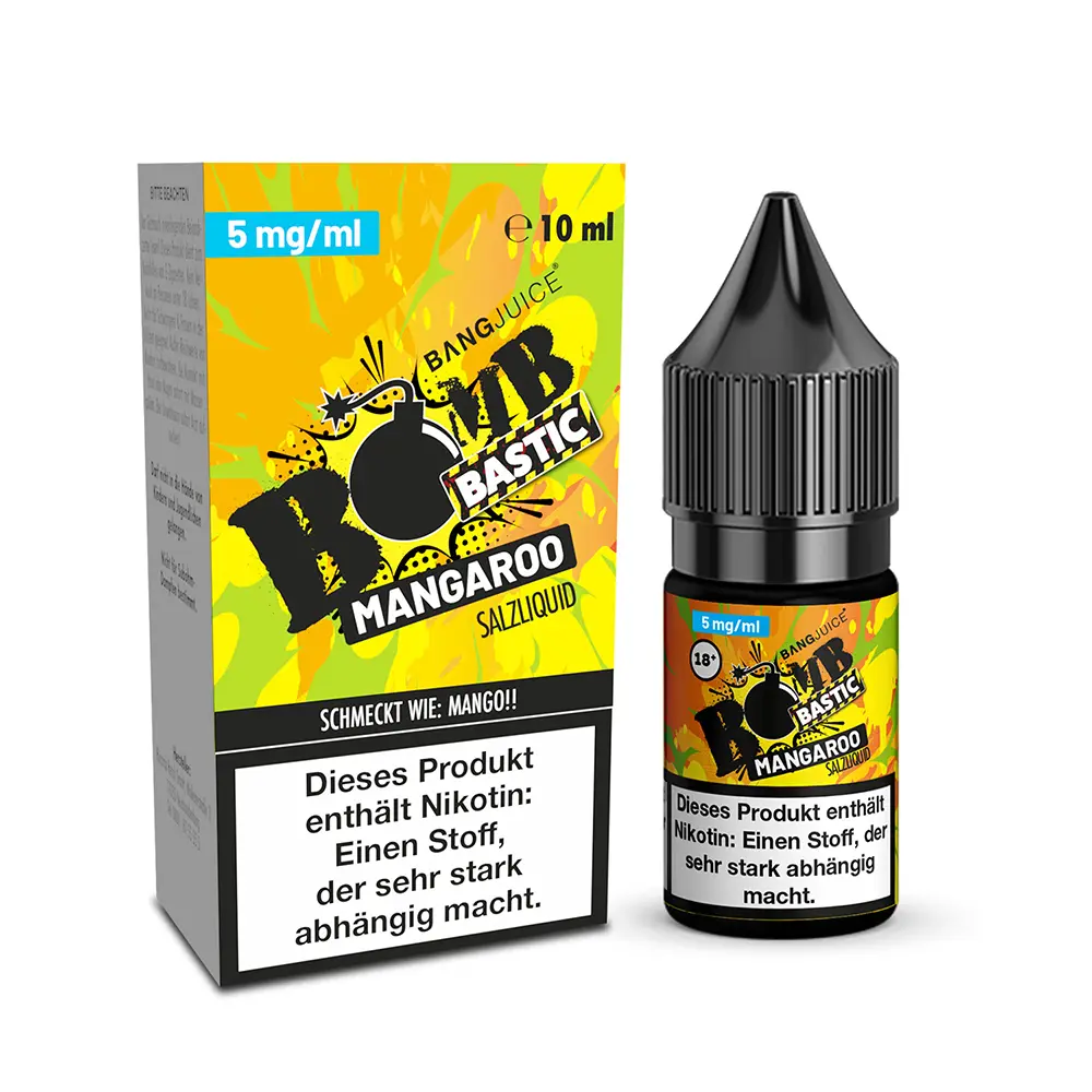 Bang Juice Bomb Bastic Mangaroo Nic Salt 5mg 