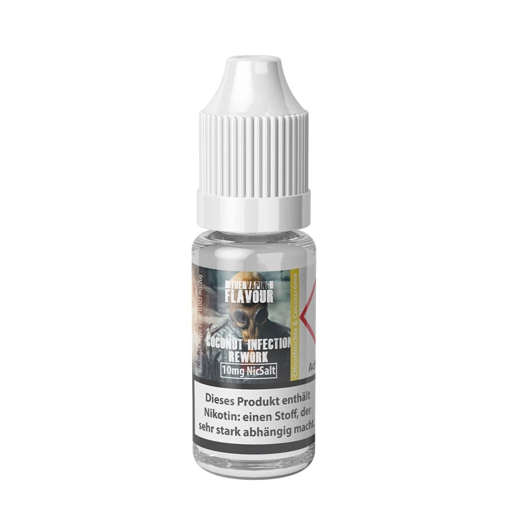 Liquid Coconut Infection Rework - The Vaping Flavour Nikotinsalz 10mg Liquid Coconut Infection Rework - The Vaping Flavour Nikotinsalz 10mg