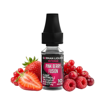 German Liquids Intense - Pink Berry Fusion - Nikotinsalz Liquid