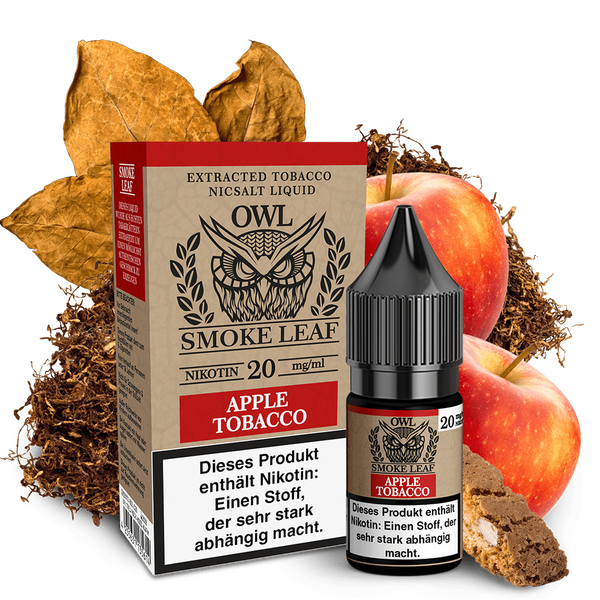 Liquid Apple Tobacco - OWL Smoke Leaf Nikotinsalz Liquid Apple Tobacco - OWL Smoke Leaf Nikotinsalz