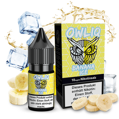Liquid Banana Ice - OWLIQ Nikotinsalz 10mg Liquid Banana Ice - OWLIQ Nikotinsalz 10mg