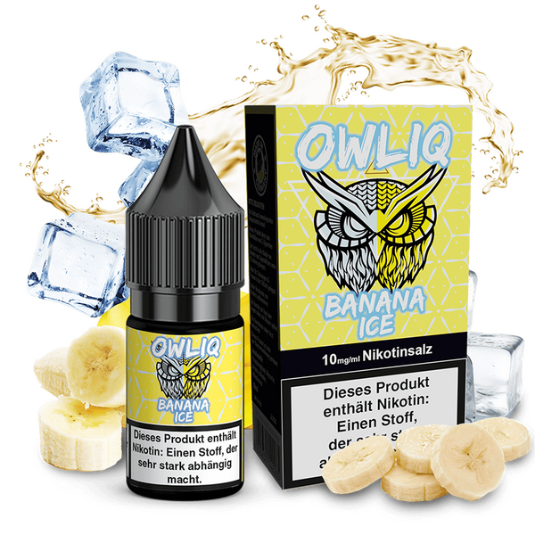 Liquid Banana Ice - OWLIQ Nikotinsalz 10mg Liquid Banana Ice - OWLIQ Nikotinsalz 10mg