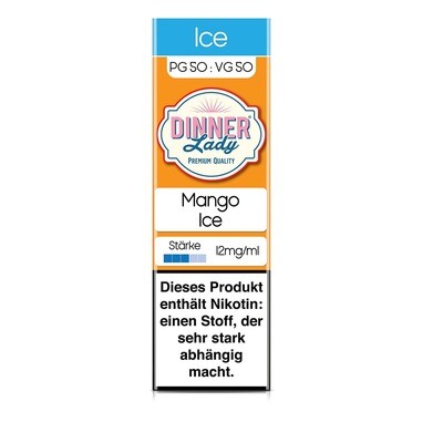 Liquid Mango Ice - Dinner Lady Liquid Mango Ice - Dinner Lady