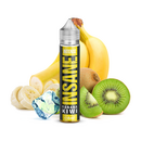 Insane Longfill - Banana Kiwi - 10ml Aroma in 75ml Flasche  C