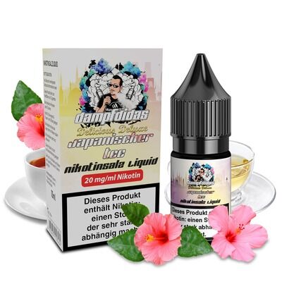 Dampfdidas Nikotinsalz - Japanischer Tee - 10ml Liquid 20mg  C