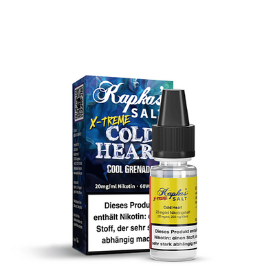 Liquid Cold Heart Xtreme - Kapka`s Nikotinsalz 20mg Liquid Cold Heart Xtreme - Kapka`s Nikotinsalz 20mg