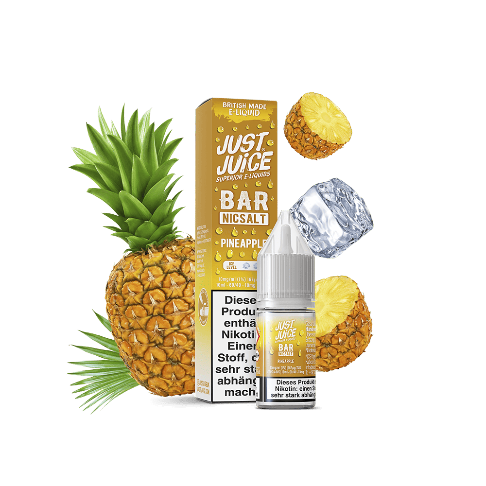 Liquid Pineapple - Just Juice Bar Nikotinsalz Liquid Pineapple - Just Juice Bar Nikotinsalz