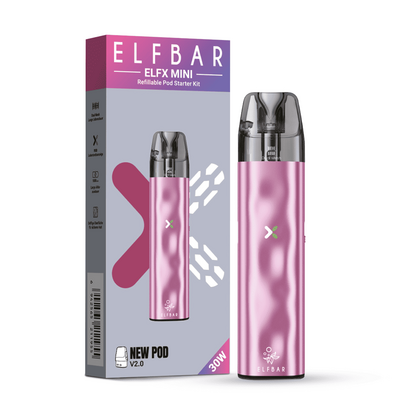 Elfbar ELFX Mini Kit Pink Elfbar ELFX Mini Kit Pink