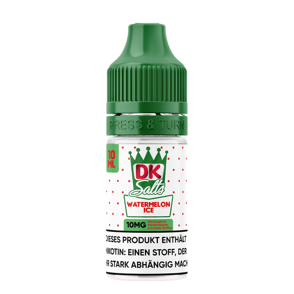 DK Salts Nikotinsalz - Watermelon Ice - Liquid 10mg 10ml  C