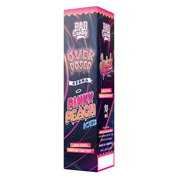 Aroma Pinky Peach Iced - Bad Candy Juicd