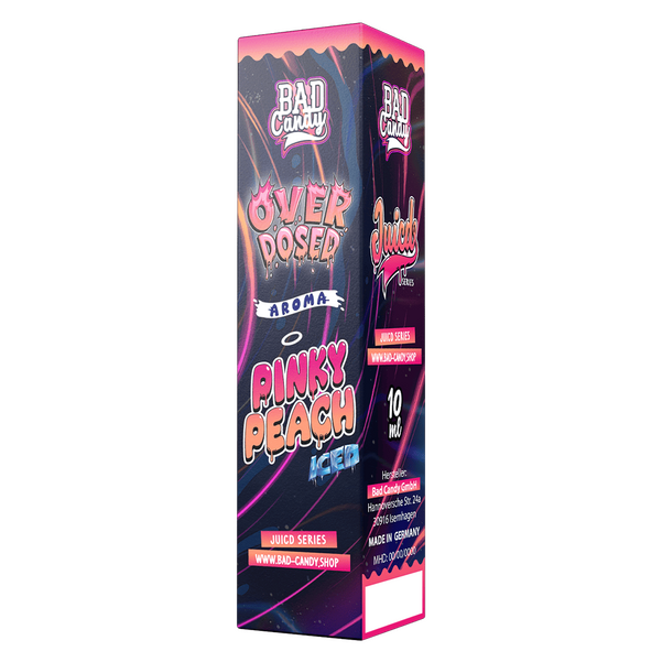 Aroma Pinky Peach Iced - Bad Candy Juicd
