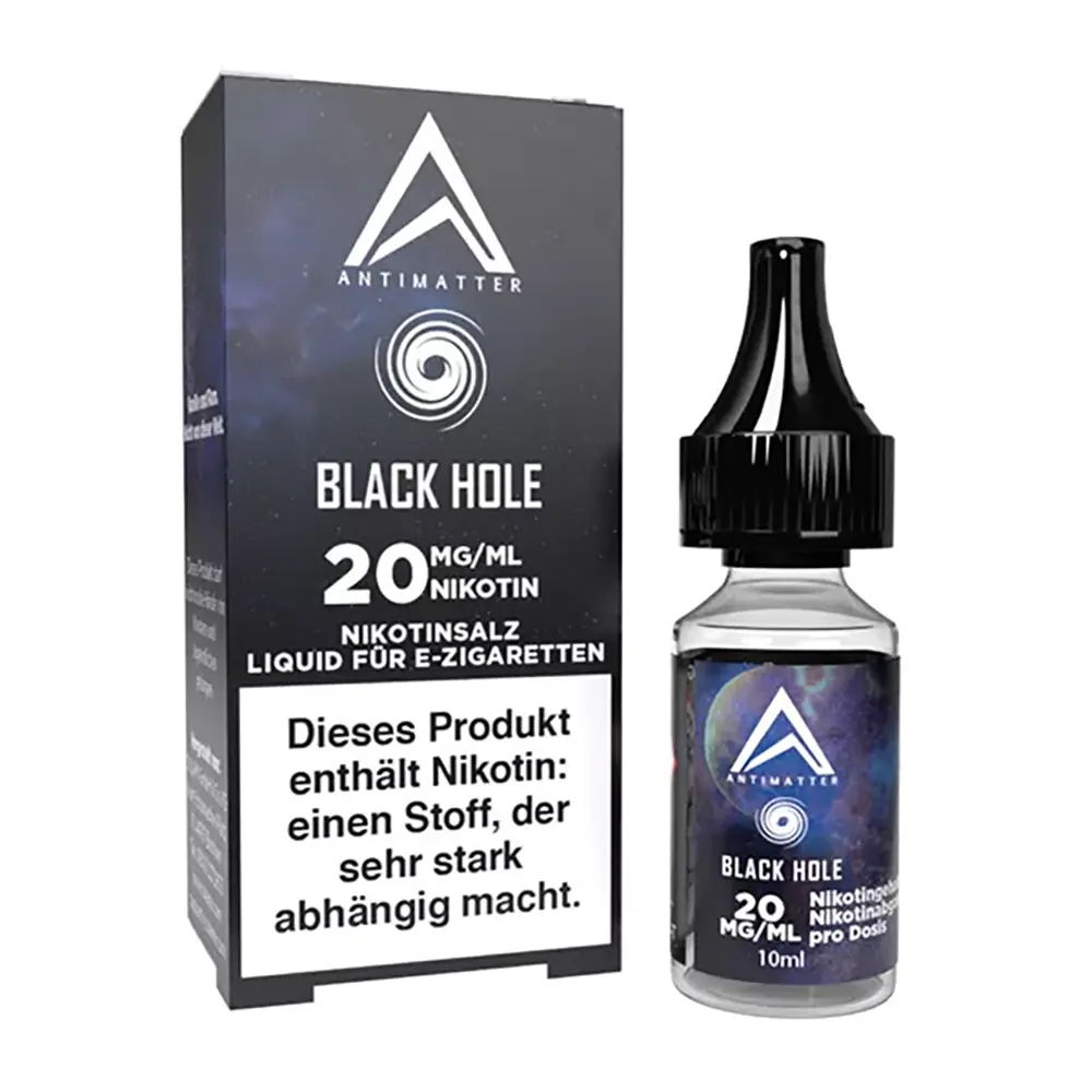 Liquid Black Hole - Antimatter Nikotinsalz 20mg Liquid Black Hole - Antimatter Nikotinsalz 20mg