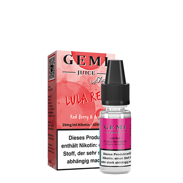 Liquid Lula Red - Gemi Juice Nikotinsalz 20mg