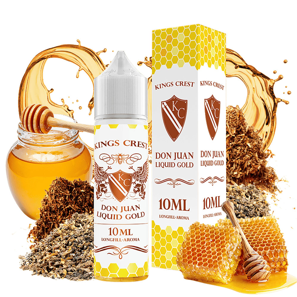 Kings Crest Longfill - Don Juan Liquid Gold Kings Crest Longfill - Don Juan Liquid Gold