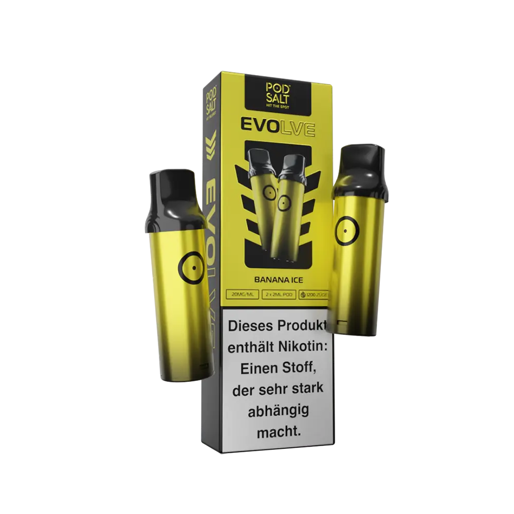 Pod Salt Evolve Pod - Banana Ice - 20mg Nikotinsalz Pod Salt Evolve Pod - Banana Ice - 20mg Nikotinsalz