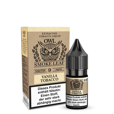 OWL Smoke Leaf Vanilla Tobacco Liquid 9mg