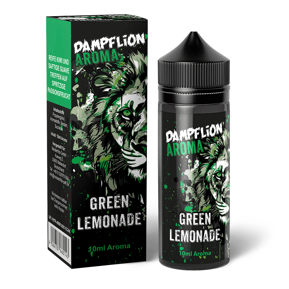 Dampflion Intense Longfill - Green Lemonade - 10ml Aroma in 120ml Flasche  C
