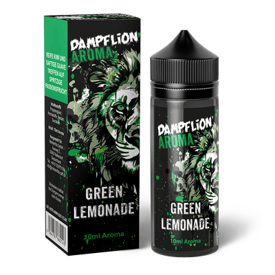 Dampflion Intense Longfill - Green Lemonade - 10ml Aroma in 120ml Flasche  C