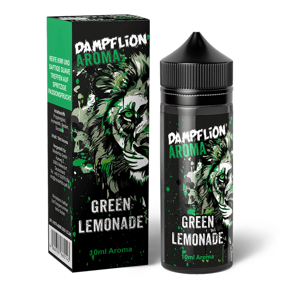 Dampflion Intense Longfill - Green Lemonade - 10ml Aroma in 120ml Flasche  C