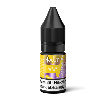 SALT Cristallite Nikotinsalz - Passion Fruit - 10ml Liquid 20mg  C