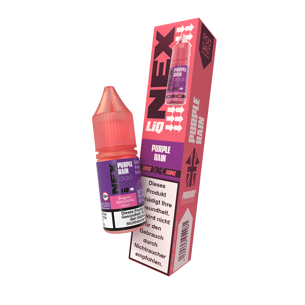 Liquid Purple Rain - Nex Liq Nikotinsalz 0mg Liquid Purple Rain - Nex Liq Nikotinsalz 0mg