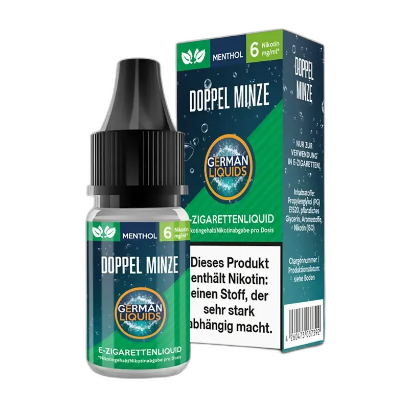German Liquids Doppel Minze V2 6mg German Liquids Doppel Minze V2 6mg