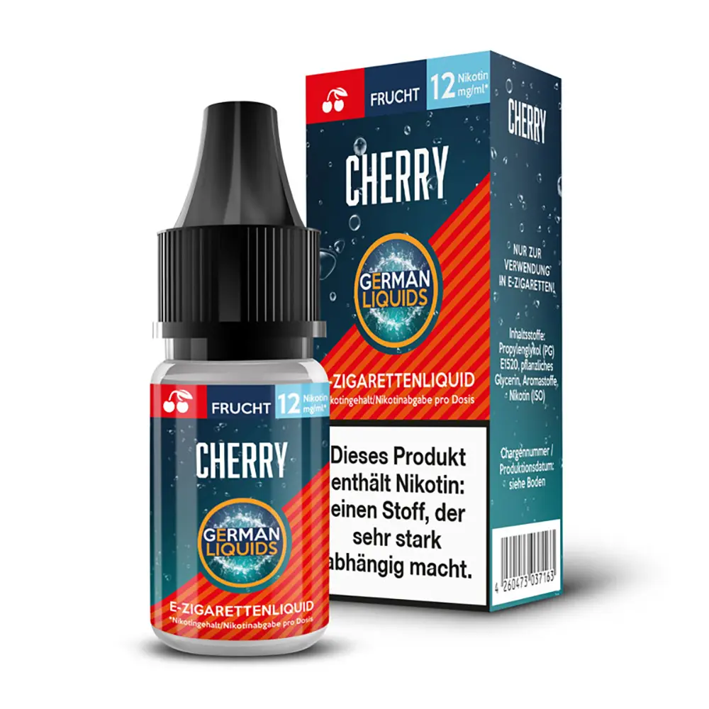 Liquid Cherry 12mg - German Liquids