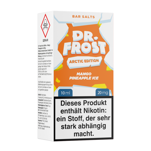 Liquid Mango Pineapple Ice - Dr. Frost Nikotinsalz