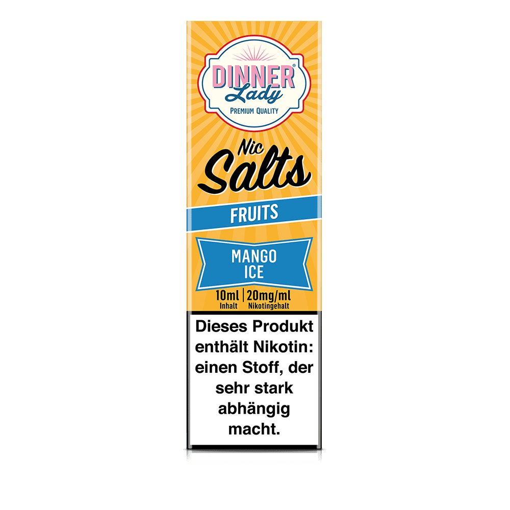 Liquid Mango Ice - Dinner Lady Nikotinsalz 20mg Liquid Mango Ice - Dinner Lady Nikotinsalz 20mg