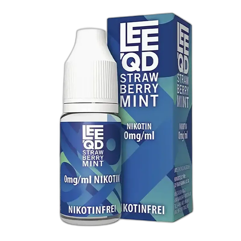 Liquid Strawberry Mint - LEEQD 0mg