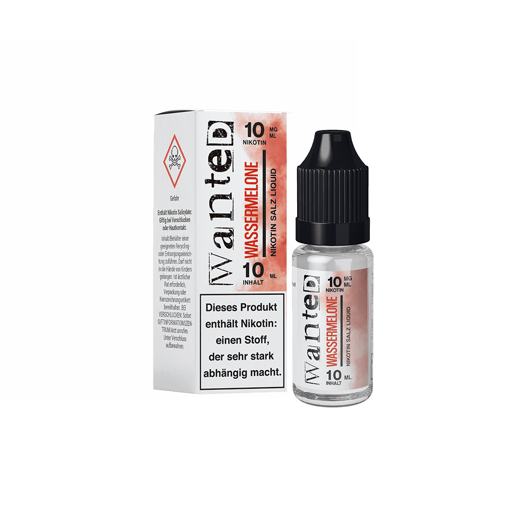 Liquid Wassermelone - Wanted Overdosed Nikotinsalz Liquid Wassermelone - Wanted Overdosed Nikotinsalz