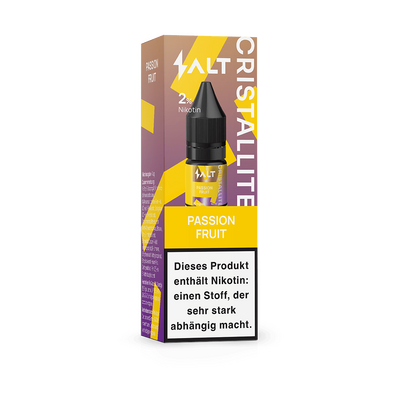 SALT Cristallite Nikotinsalz - Passion Fruit - 10ml Liquid 20mg  C