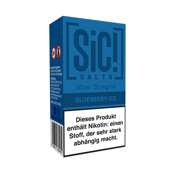 Liquid Blueberry Ice - SIC Nikotinsalz 20mg Liquid Blueberry Ice - SIC Nikotinsalz 20mg