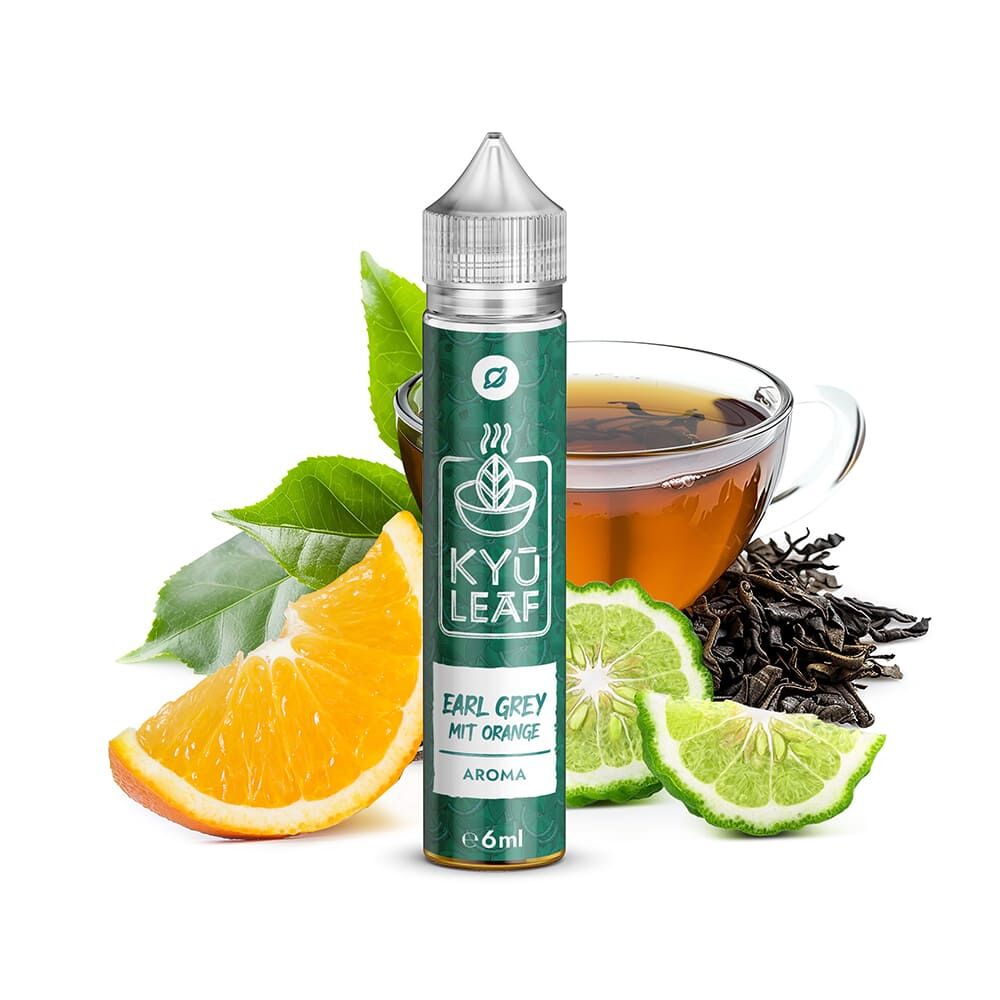 Flavorverse Aroma Longfill - Earl Grey mit Orange - 6ml in 75ml Flasche  C