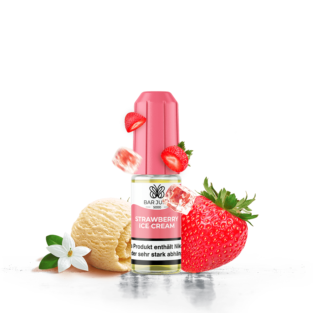 Bar Juice 5000 Nikotinsalz - Strawberry Ice Cream - Liquid 10mg 10ml  C